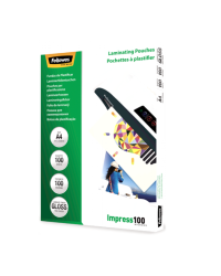Fellowes A4 Glossy 100 Micron Плёнки для ламинирования 100 шт.