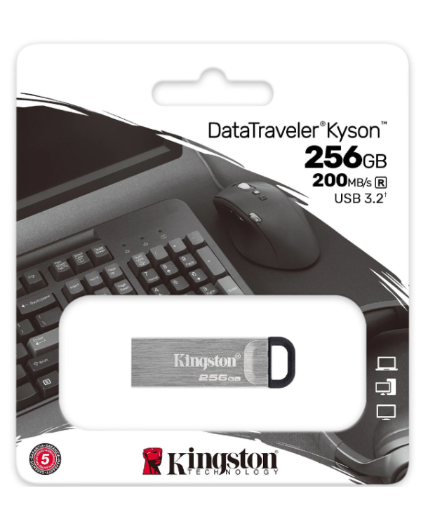 Kingston 256GB USB 3.2 Kyson GEN 1 Флеш Память