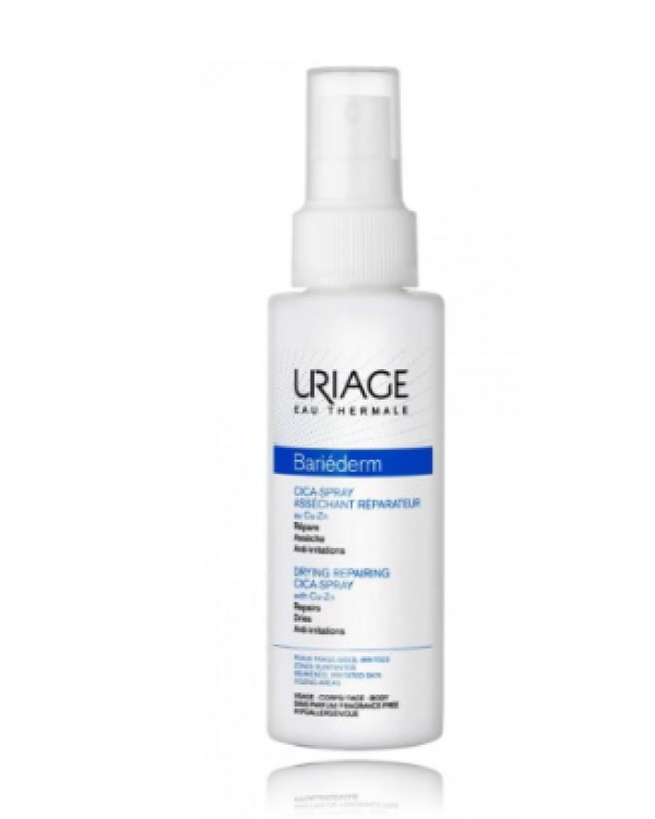 Uriage Bariederm Drying Reparing Cica-Spray Cпрей для раздраженной кожи 100 ml