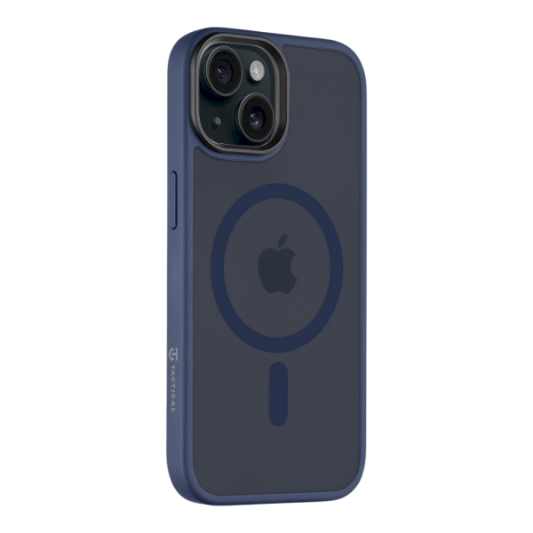 Обложка книги «Tactical MagForce Hyperstealth Cover Защитный чехол для iPhone 15 / тёмно-синий»