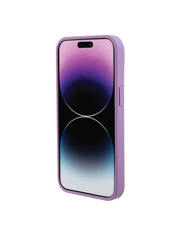Guess Leather 4G Stamped Back Case Защитный Чехол для Apple iPhone 15