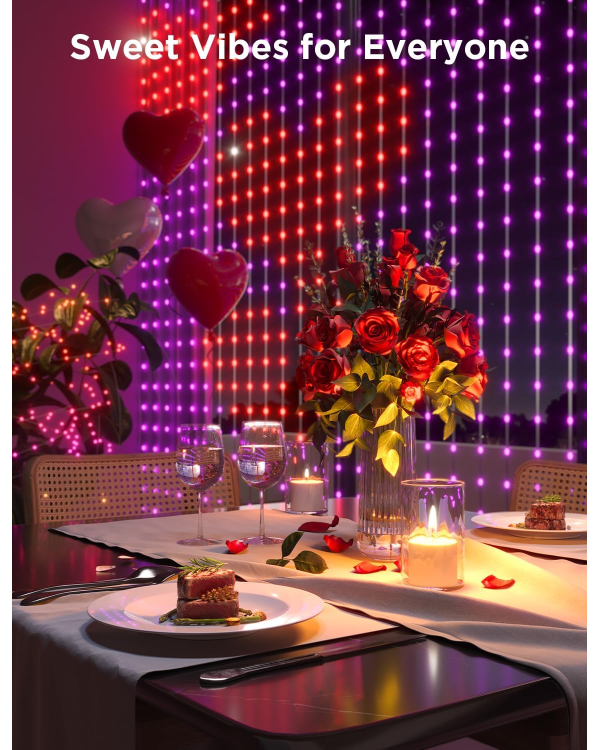 Govee H70BC Netflix Co-branding Светодиодная лента для штор Wi-Fi / Bluetooth / 3m