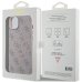 Guess 4G Collection Leather Metal Logo MagSafe Чехол для Apple iPhone 13 / 14 / 15