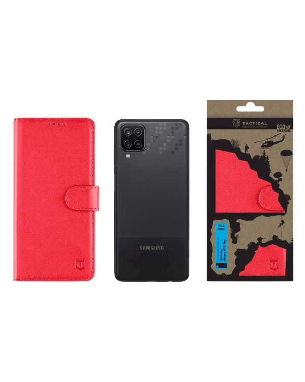 Tactical Field Notes Защитный чехол для Samsung Galaxy A12 / красный
