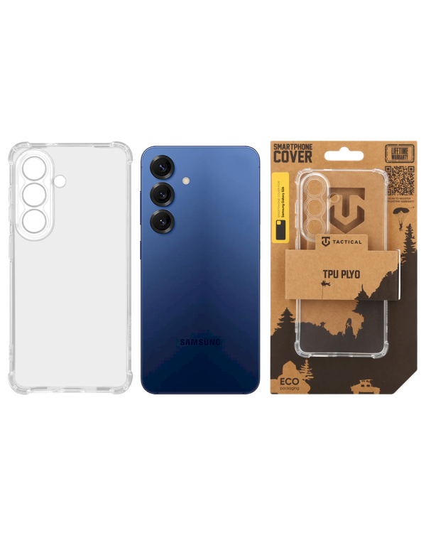 Дополнительное изображение книги «Tactical TPU Plyo Cover Защитный чехол для Samsung Galaxy S26 / прозрачный»
