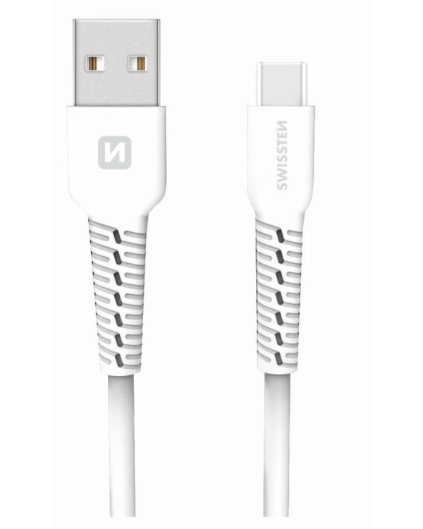 Swissten Basic Универсальный Quick Charge USB-C USB Кабель данных 1m