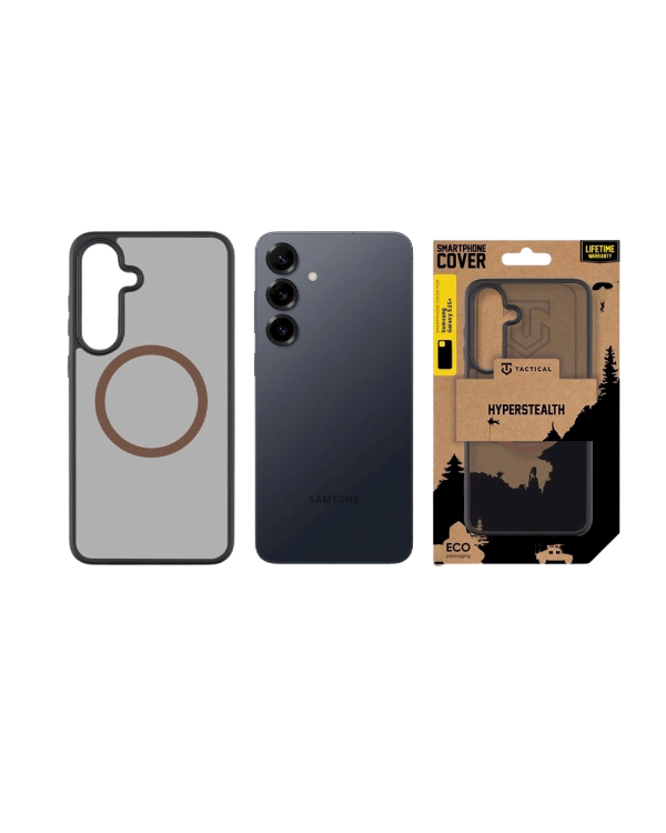 Дополнительное изображение книги «Tactical MagForce Hyperstealth 2.0 Cover Защитный чехол для Samsung Galaxy S25+ / чёрный/Moucha Moose»