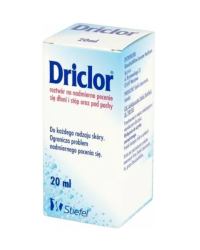 Driclor Антиперспирант 20% хлорид алюминия 20ml