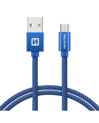 Swissten Textile Универсальный Micro USB Кабель данных 2m