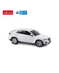 Rastar Автомобиль BMW X6 с радиоуправлением 1:24 / 2,4 ГГц / 2WD / белый