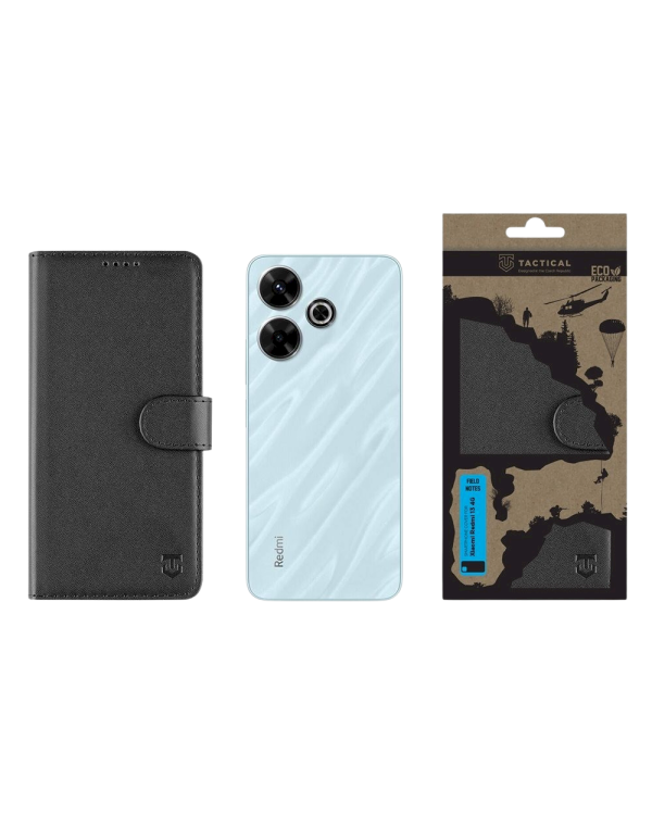 Tactical Field Notes Защитный чехол для Xiaomi Redmi 13 4G / чёрный
