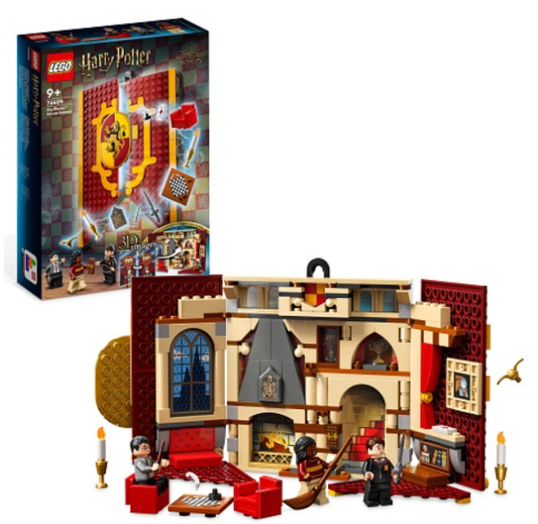Обложка книги «LEGO 76409 Harry Potter Gryffindor House Banner Конструктор»