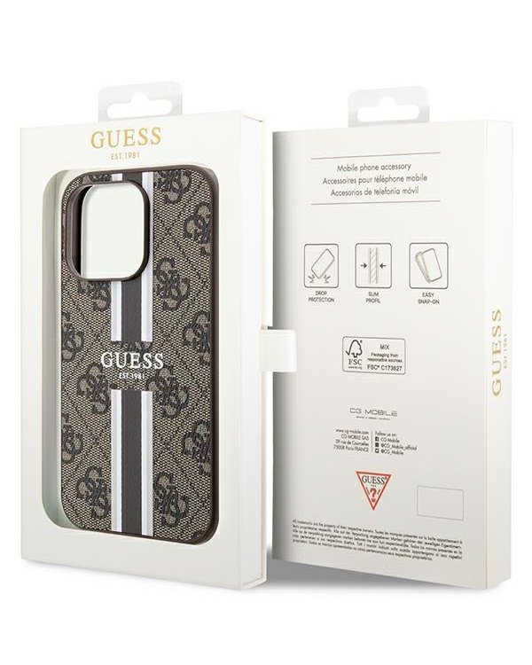 Guess GUHMP15LP4RPSW Чехол для Apple iPhone 15 Pro Max