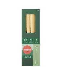 Bolsius Свечи Настольные 245/24mm Бежевые 4шт