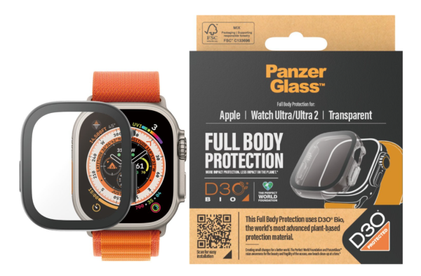 PanzerGlass Full Body Защитное Стекло для Apple Watch Ultra 2 49mm