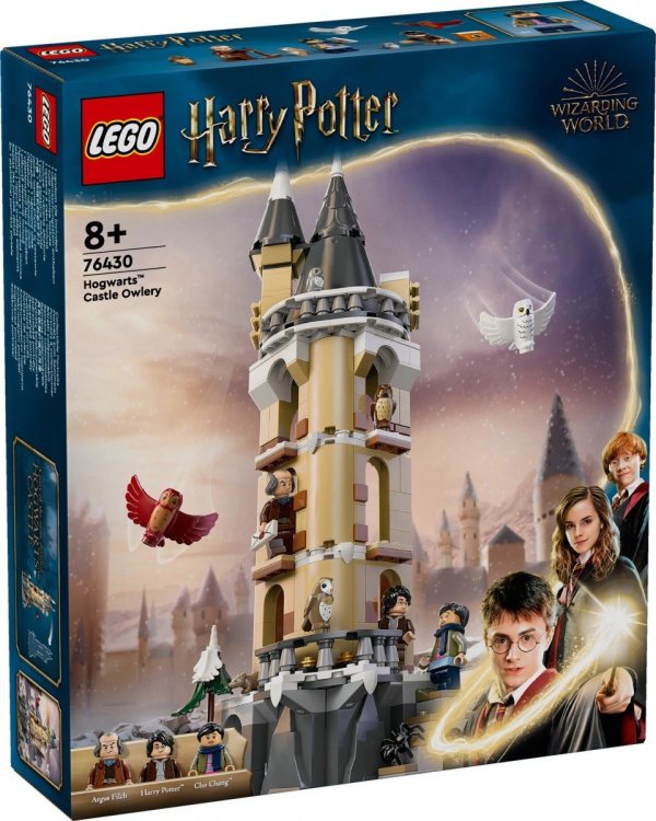 Обложка книги «LEGO Harry Potter 76430 Hogwarts Castle Owlery Конструктор»
