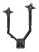 Gembird MA-WA2-01 Настенный кронштейн на два монитора 17 ”- 27"