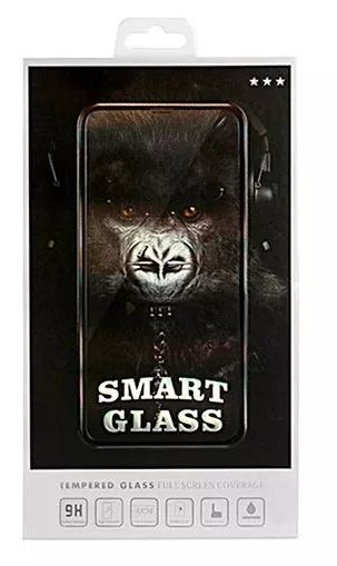 Обложка книги «Smart Glass Full Face Tempered Glass Защитное стекло для экрана Apple iPhone 12 / iPhone 12 Pro Черное»