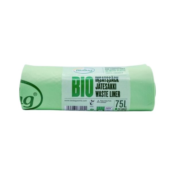 BioBag Компостируемые Мусорные Мешки 75L 65x90cm