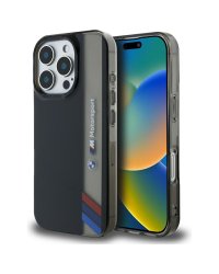BMW Motorsport IML Vertical Stripe Защитный Чехол для Apple iPhone 16 Pro Max