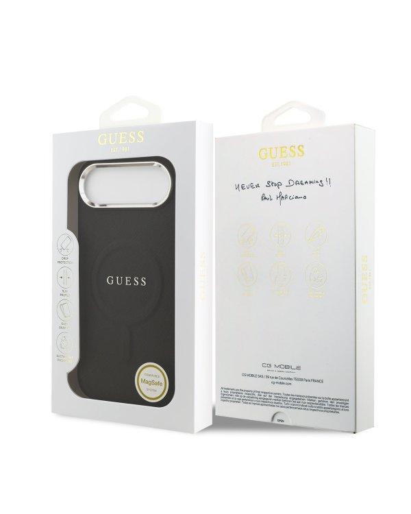 Guess PU Saffiano MagSafe Case Чехол для Apple iPhone 17 Air