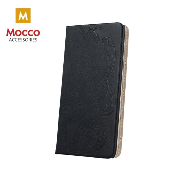 Mocco Stamp Plant Case Чехол Книжка для телефона Apple iPhone 6 / 6S Черный