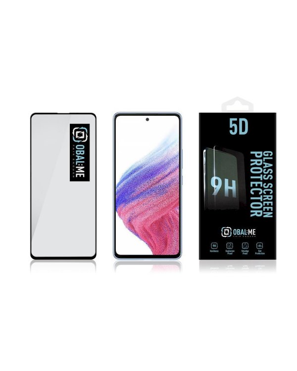 Дополнительное изображение книги «OBAL:ME 5D Glass Screen Protector Защитное стекло для Samsung Galaxy A52/A52 5G/A52s 5G/A53 5G / чёрный»