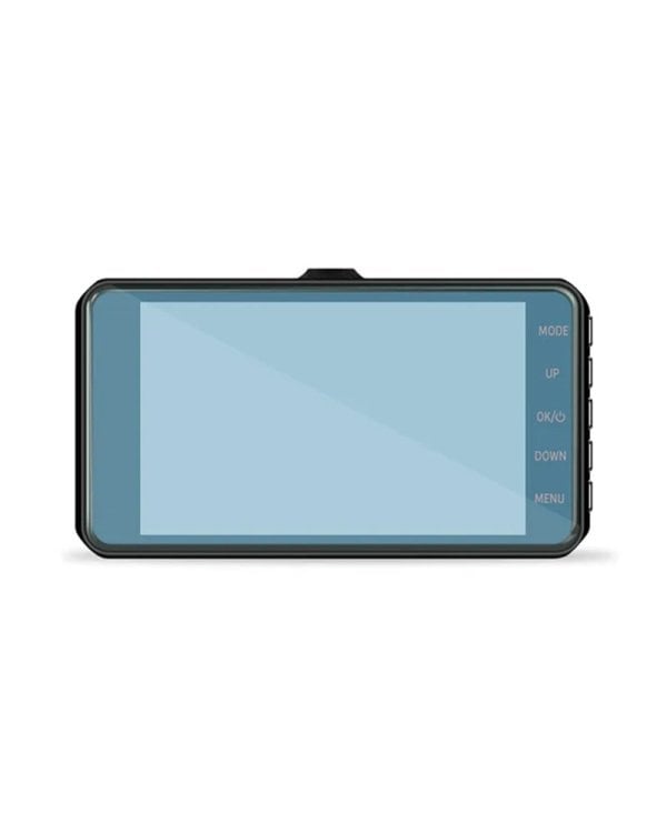 RoGer 2in1 DVR3 Автомобильный видеорегистратор и камера заднего вида / Full HD / 170' / G-Sensor / MicroSD / LCD 4''