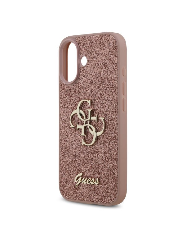 Дополнительное изображение книги «Guess PU Fixed Glitter 4G Metal Logo Case Чехол для Apple iPhone 17»