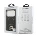 Karl Lagerfeld PU Karl and Choupette Heads Pins MagSafe Защитный чехол для iPhone 17 Pro / чёрный
