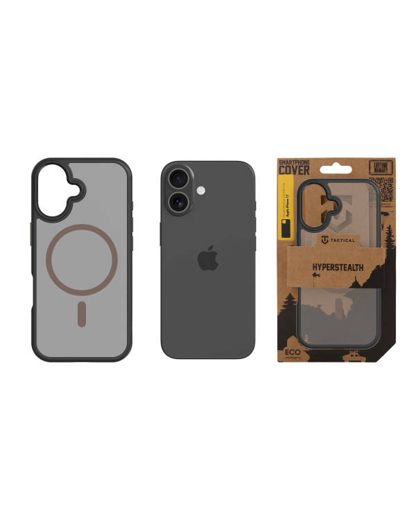 Дополнительное изображение книги «Tactical MagForce Hyperstealth 2.0 Защитный чехол для iPhone 17 / чёрный/Moucha Moose»