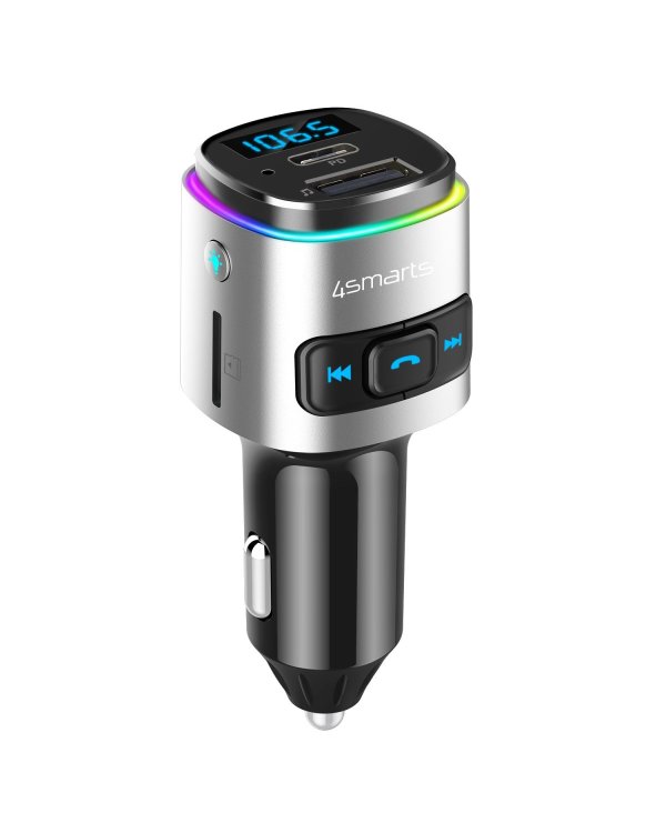 4smarts Transmiter FM Автомобильное зарядное устройство Bluetooth 5.0 / Micro SD / MP3 / 24V