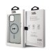 Karl Lagerfeld IML Karl Head Metal Frame MagSafe Защитный чехол для iPhone 15 / чёрный