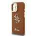 Guess PU Grained 4G Logo Stand Camera Frame Case Чехол для Apple iPhone 16