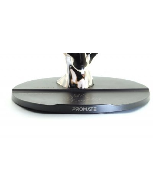 Promate Mirth 3in1 / лампа-ночник / Bluetooth колонка 10W / Qi беспроводная зарядка / LED часы