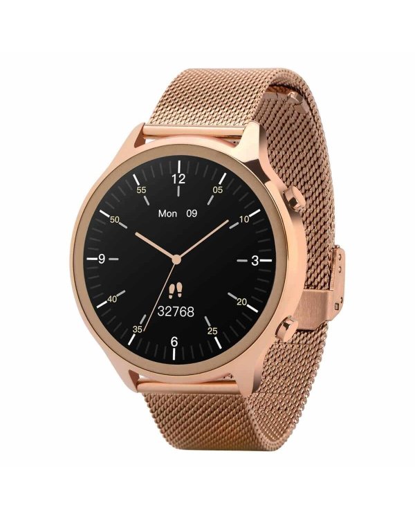 Garett Smartwatch Garett Veronica Gold Steel Умные часы IPS / Bluetooth / IP67 / GPS / SMS