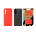 Tactical Velvet Smoothie Cover Защитный чехол для Samsung Galaxy A36 5G / красный
