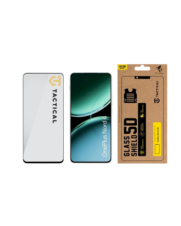 Tactical Glass Shield 5D Защитное стекло для OnePlus Nord 4 5G / чёрный