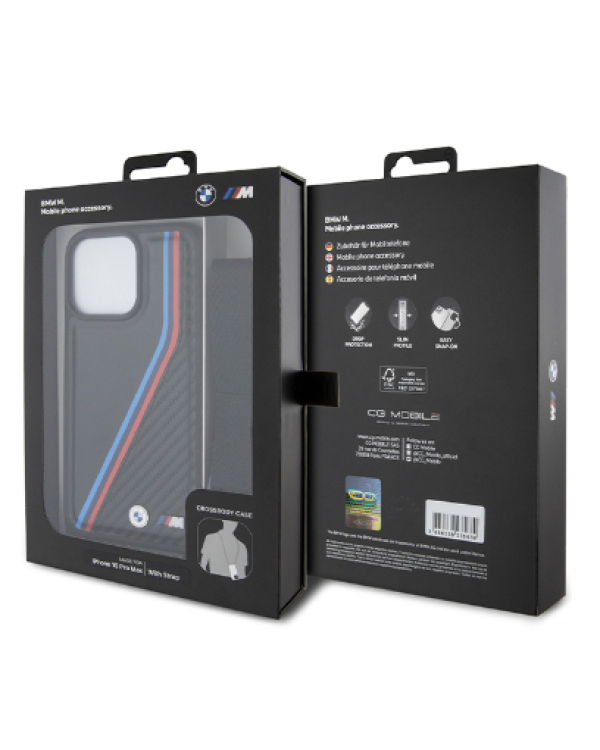 BMW BMHCP15L23PSVTK Чехол для Apple iPhone 15 Pro