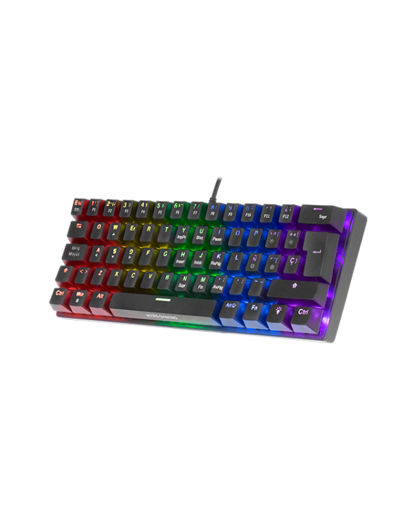 Mars Gaming MK60BUS Игровая механическая клавиатура RGB / Blue Switch / US