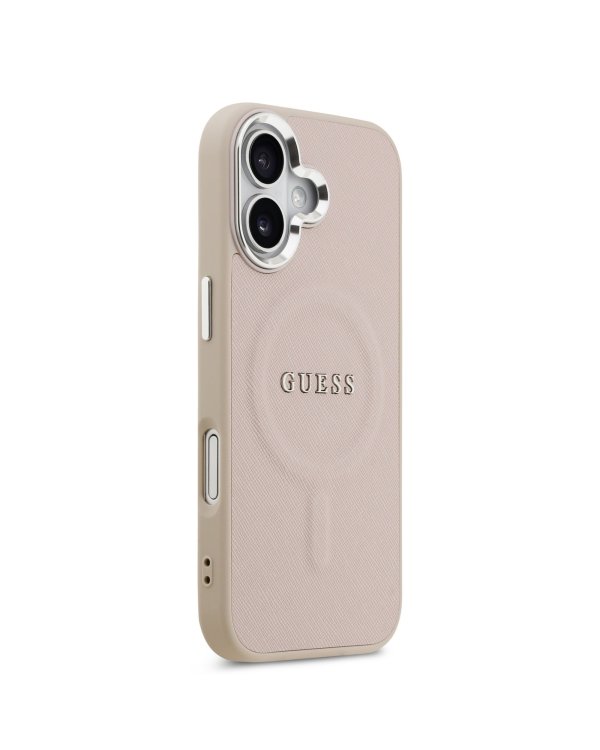 Guess PU Saffiano MagSafe Case Чехол для Apple iPhone 17