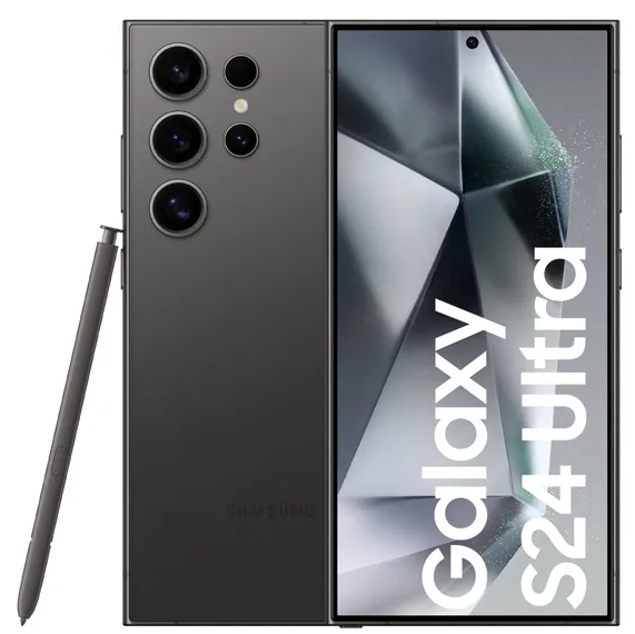 Обложка книги «Samsung Galaxy S24 Ultra Мобильный телефон 12GB / 256GB EE Titanium Black»