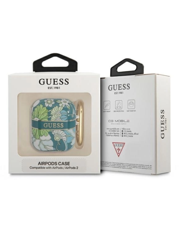 Guess GUA2HHFLN Чехол для Apple AirPods 1 / 2