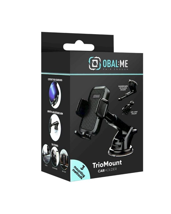 OBAL:ME TrioMount Car Holder Автомобильный держатель / чёрный