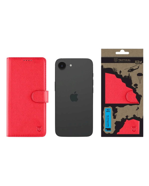 Tactical Field Notes Защитный чехол для Apple iPhone 16e / красный