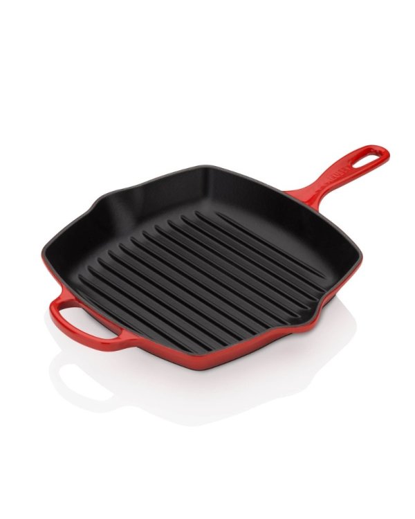 Le Creuset Чугунная сковорода-гриль квадратная 26x26 см