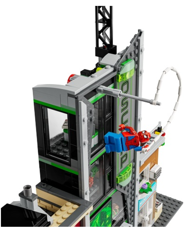 Дополнительное изображение книги «LEGO 76324 Marvel Spider-Man vs Oscorp Конструктор»