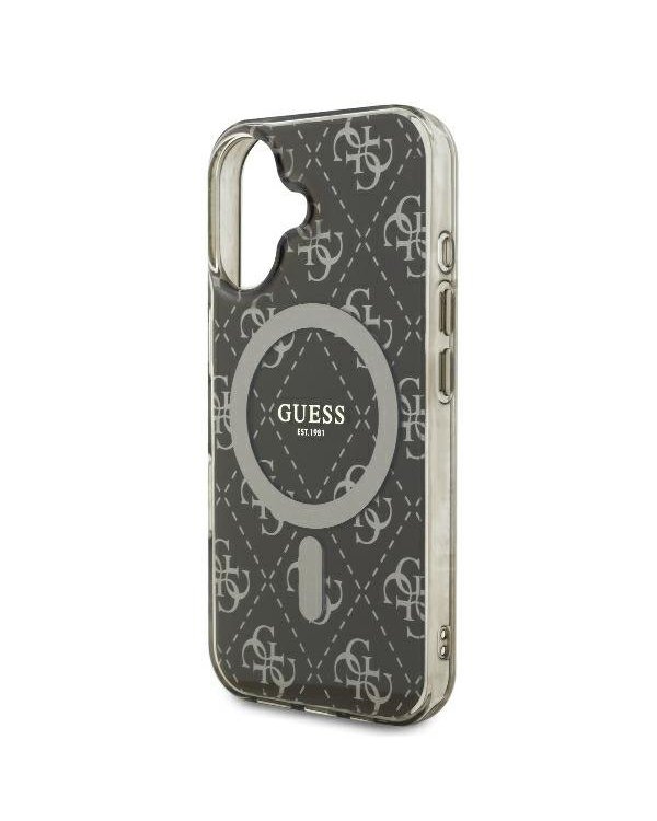 Guess IML 4G Background MagSafe Защитный Чехол для Apple iPhone 16