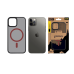 Дополнительное изображение книги «Tactical MagForce Hyperstealth 2.0 Cover Защитный чехол для iPhone 12/12 Pro / чёрный/красный»