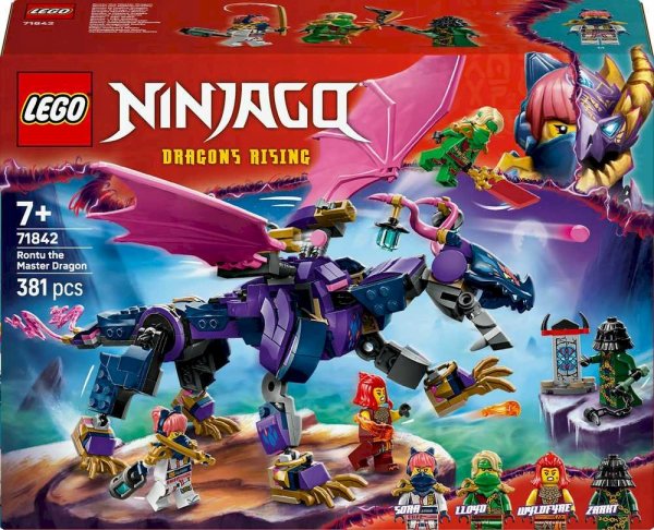 LEGO 71842 NINJAGO Rontu Мастер Драконов Конструктор 7+